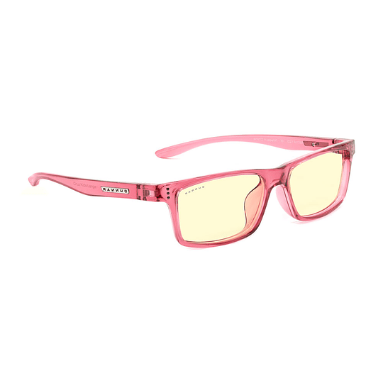 Lentes Gamer Gunnar Kids Cruz Pink Amber Large Bundle Rosado – imagen 2