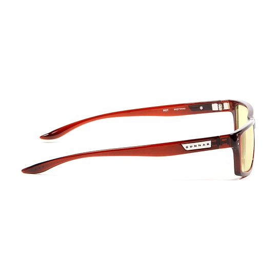 Lentes Gamer Gunnar Riot Espresso Amber – imagen 3