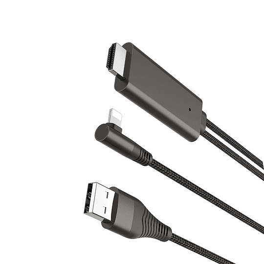 Cable Adaptador Hoco UA14 Lightning a Hdmi Smartphone – imagen 2