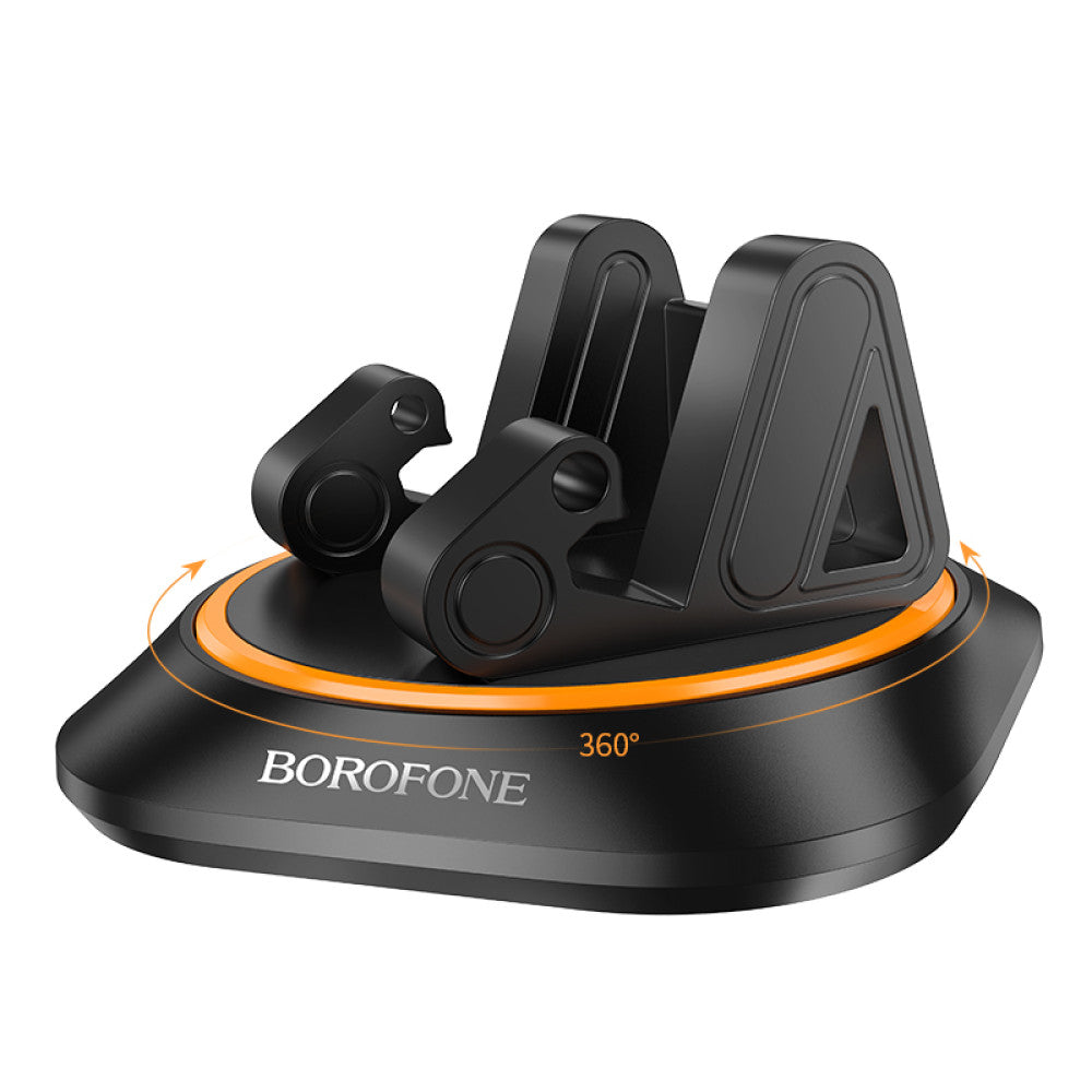Soporte De Auto Tablero Rotacion 360 Borofone Bh116 Negro – imagen 2
