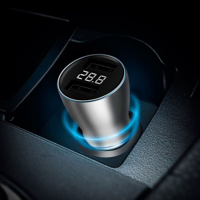 Zmi Cargador de Auto Quick Charge 3.0 Gris – imagen 4