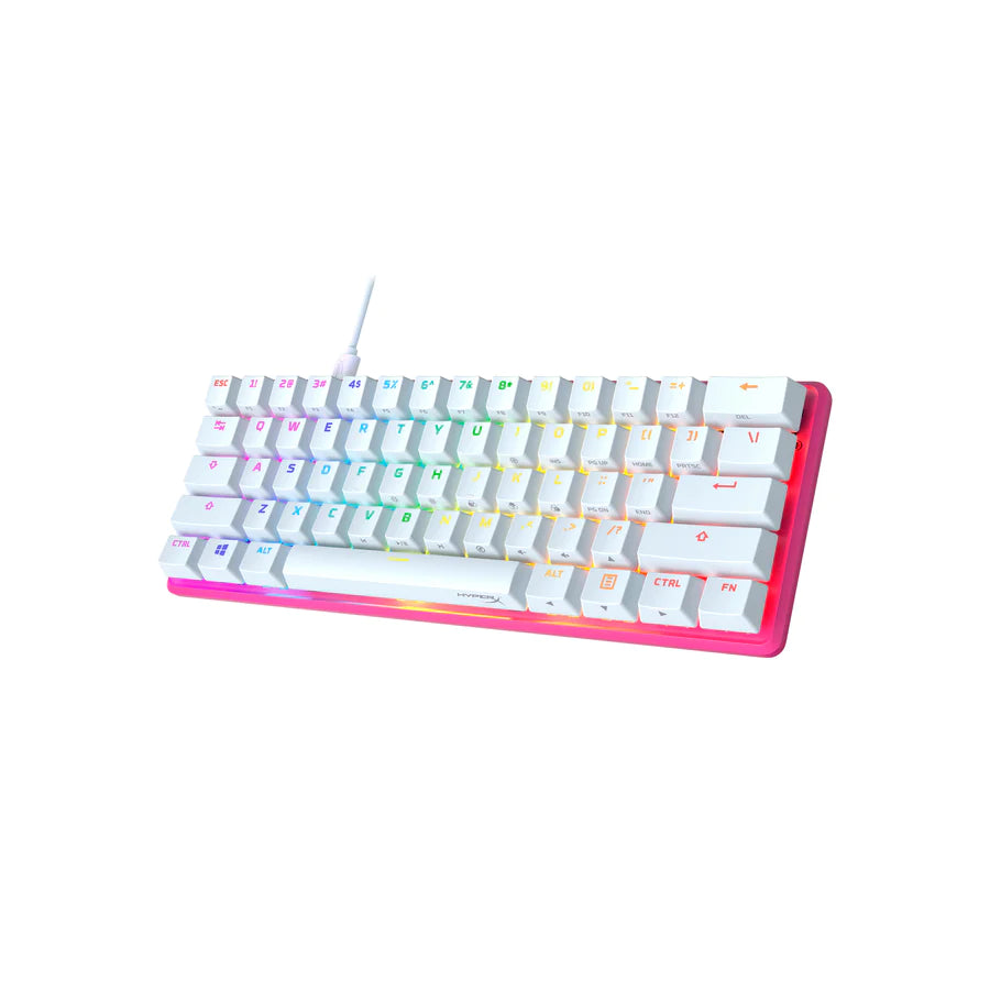 Teclado Gamer Mecanico Hyperx Alloy Origins 60% 572Y6AA Rosado – imagen 3