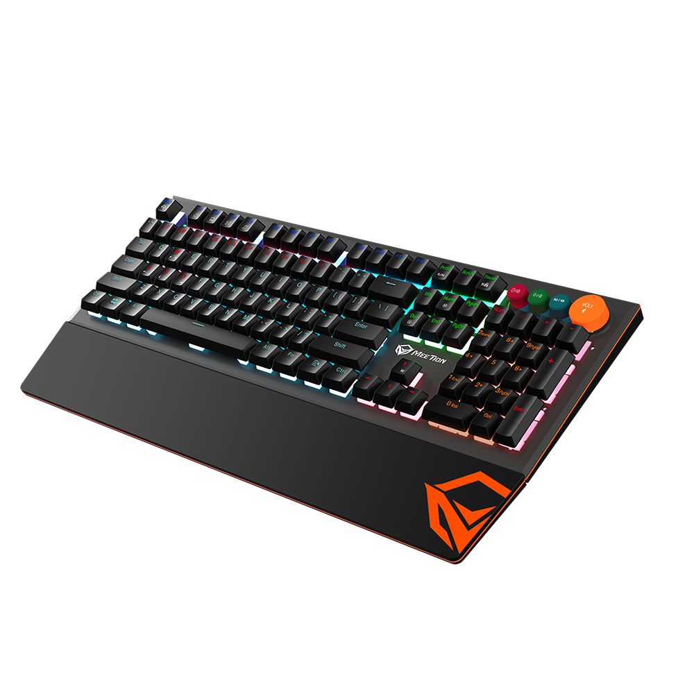 Teclado Gamer Mecanico Meetion MK500 Negro – imagen 6