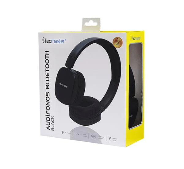 Audifonos Bluetooth Tecmaster Hi Fi TM-300508 Negro – imagen 3