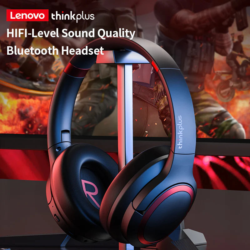 Audífonos Bluetooth Lenovo Thinkplus Th40 Cancelacion Ruido Negro – imagen 3