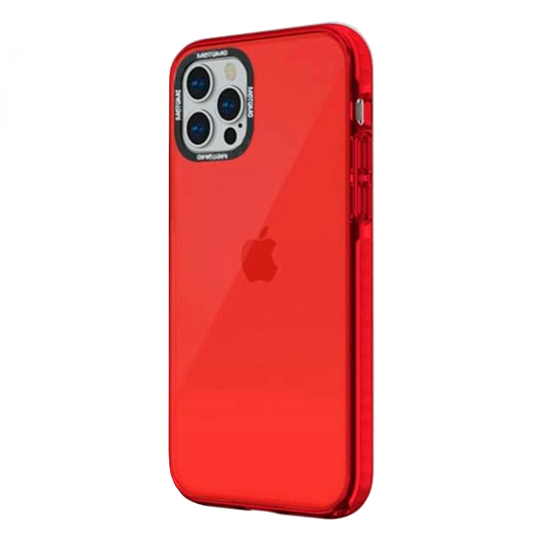 Apple Iphone 12 Mini Carcasa Clear Color Reforzada Colores