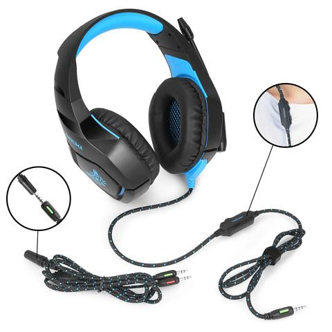 Audífonos Gamer Onikuma K1-B Pc Ps4 Xbox Negro – imagen 4