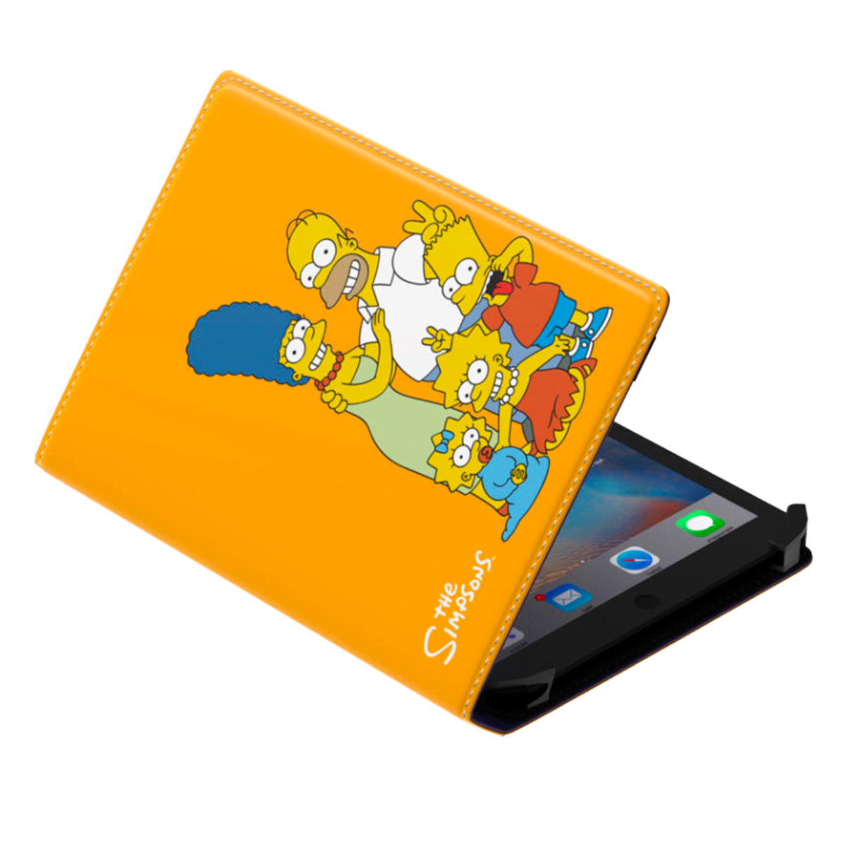 Carcasa Flip Cover The Simpsons Universal Para Tablet 9 / 10 Pulgadas Familia
