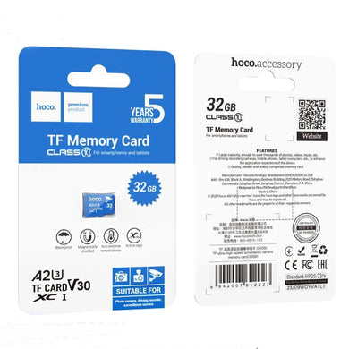 Micro SD Tf Flash Alto Rendimiento Hoco 32 Gb Azul – imagen 3