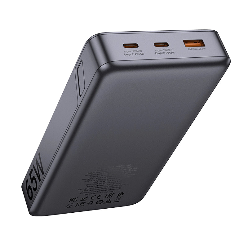 Powerbank Carga Rapida Hoco Q40 25000 Mah 65w Negro – imagen 2