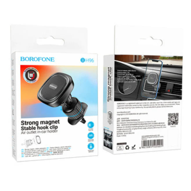 Soporte De Auto Rejilla Borofone Bh96 Negro – imagen 3