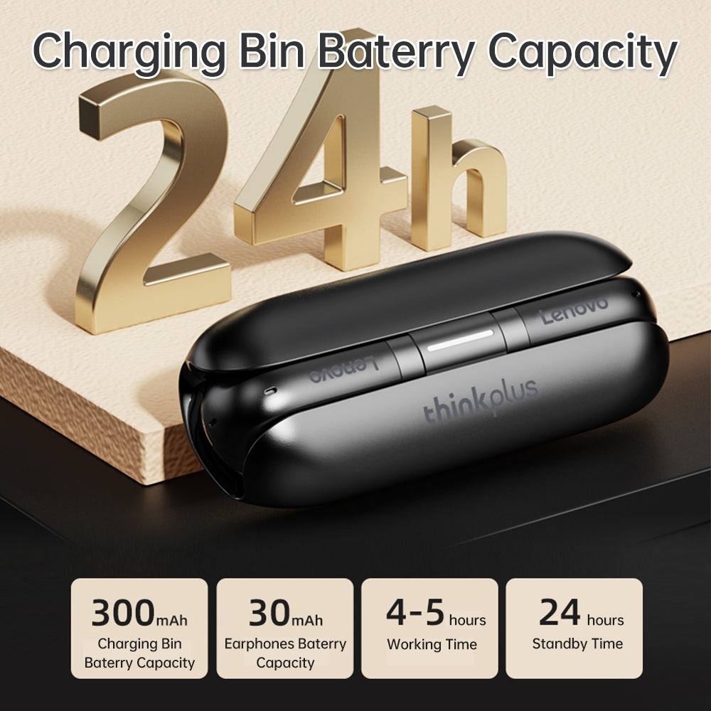 Audífonos In Ear Bluetooth Lenovo Tw60 Negro – imagen 4