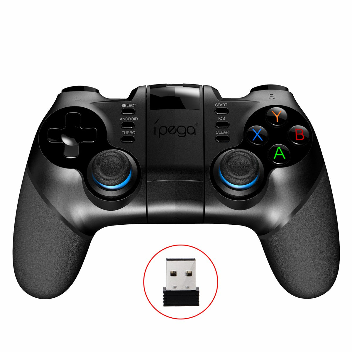 Control Joystick Bluetooth Ipega 9156 Receptor Usb Negro – imagen 6