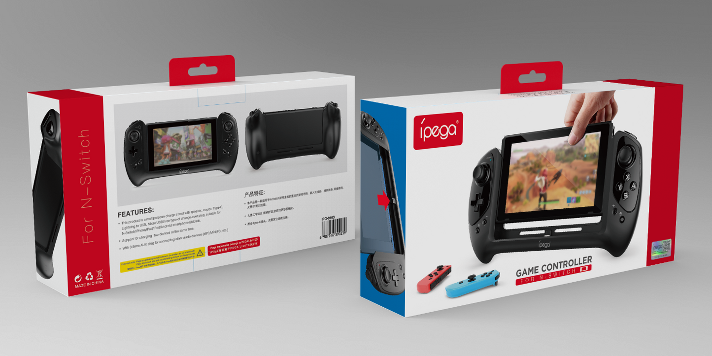 Control Joystick Bluetooth Ipega 9163 Nintendo Switch Negro – imagen 6