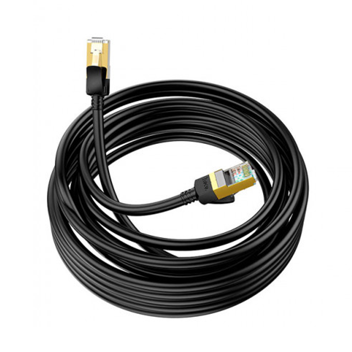 Cable De Red Rj45 Cat 6 Hoco Us06 5 Metro Negro – imagen 2