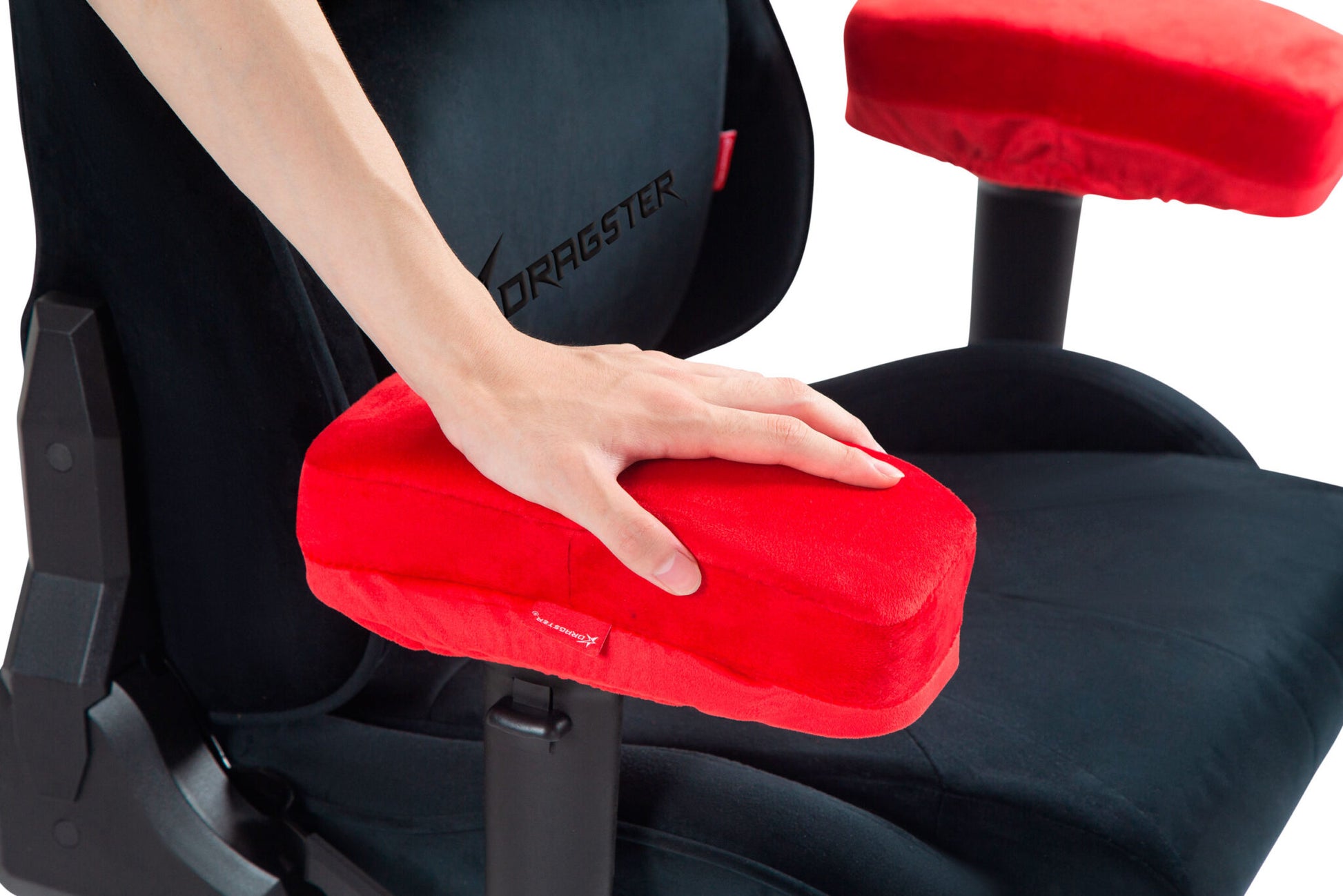 Cojines Para Brazos Dragster Ergopad Con Memory Cloud Rojo – imagen 5