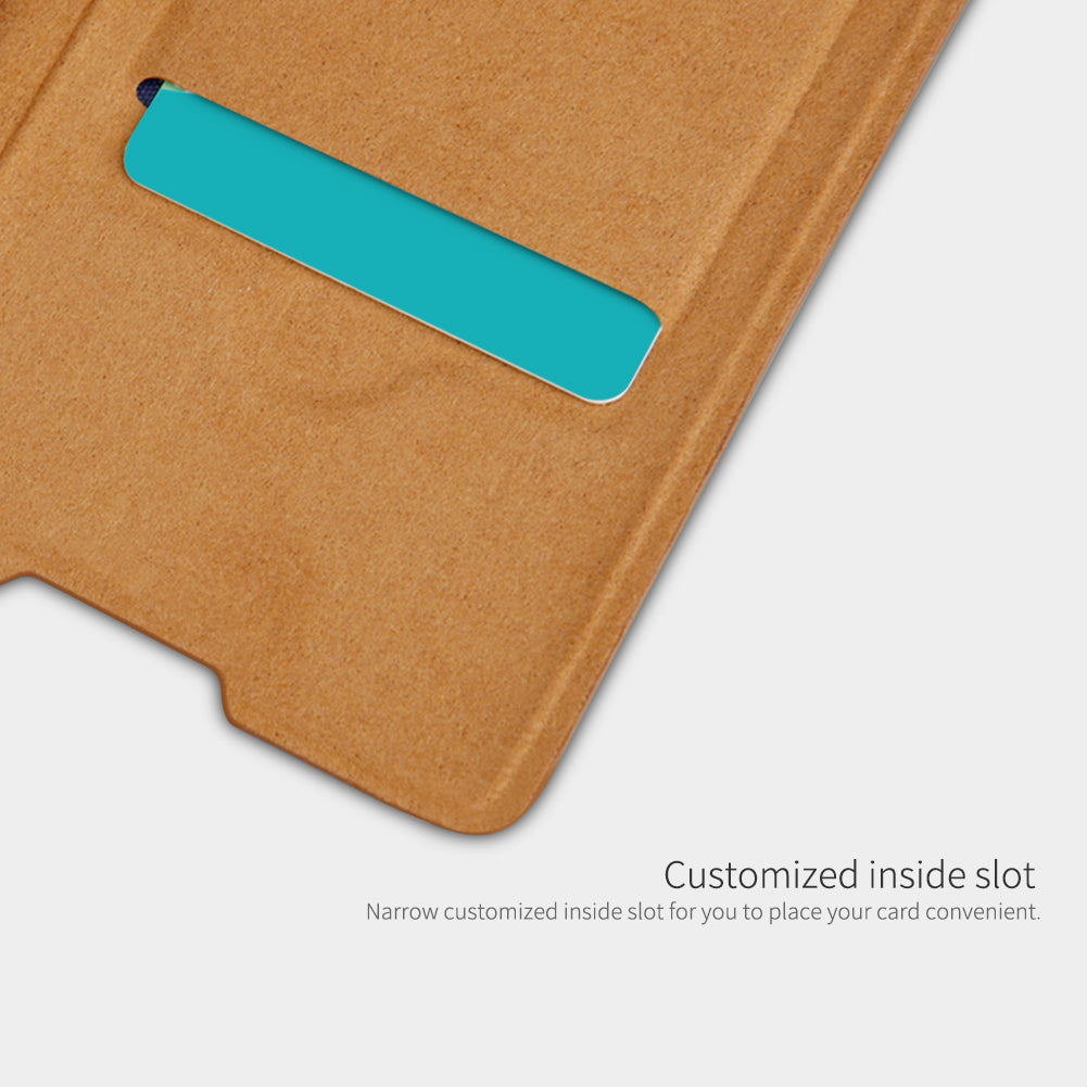 Samsung Galaxy Note 10 Plus Qin Flip Cover Cuero Nillkin – imagen 3