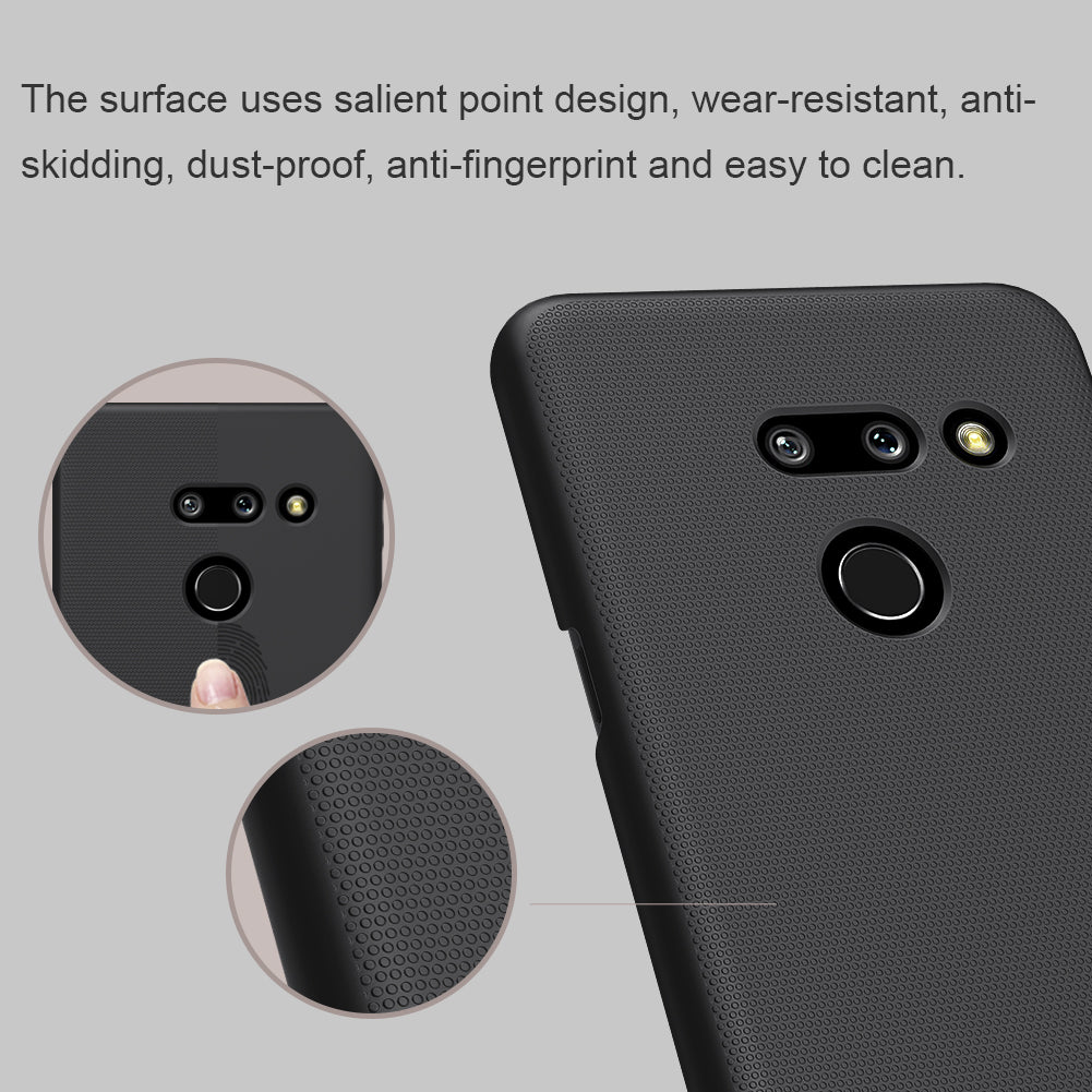 Lg G8 Carcasa Frosted Nillkin + Soporte – imagen 3