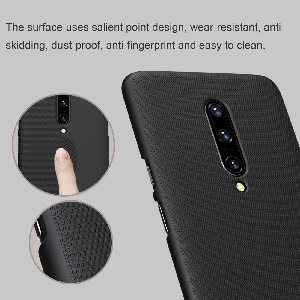 Oneplus 7 Pro Carcasa Frosted Nillkin + Soporte(Disponible solo en color Dorado) – imagen 4