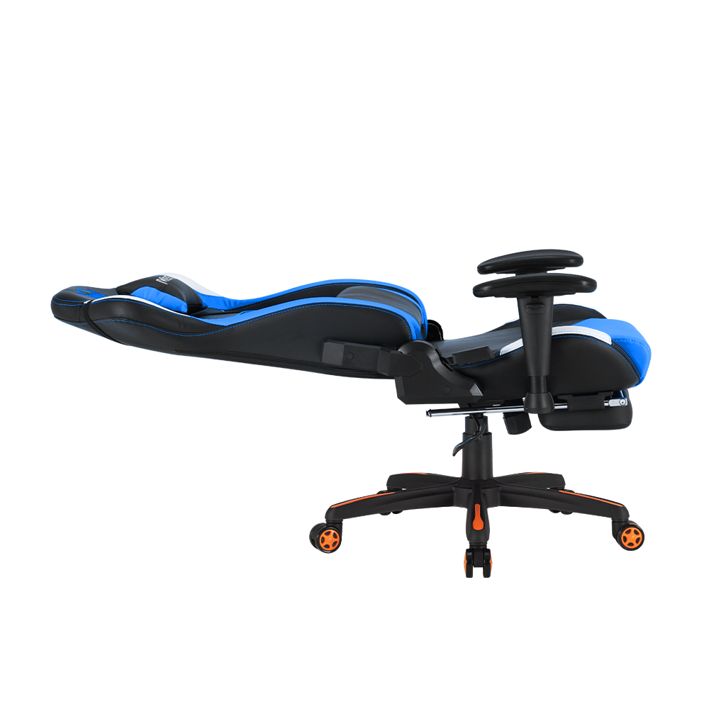 Silla Gamer Meetion Chr22 Negro Azul – imagen 2