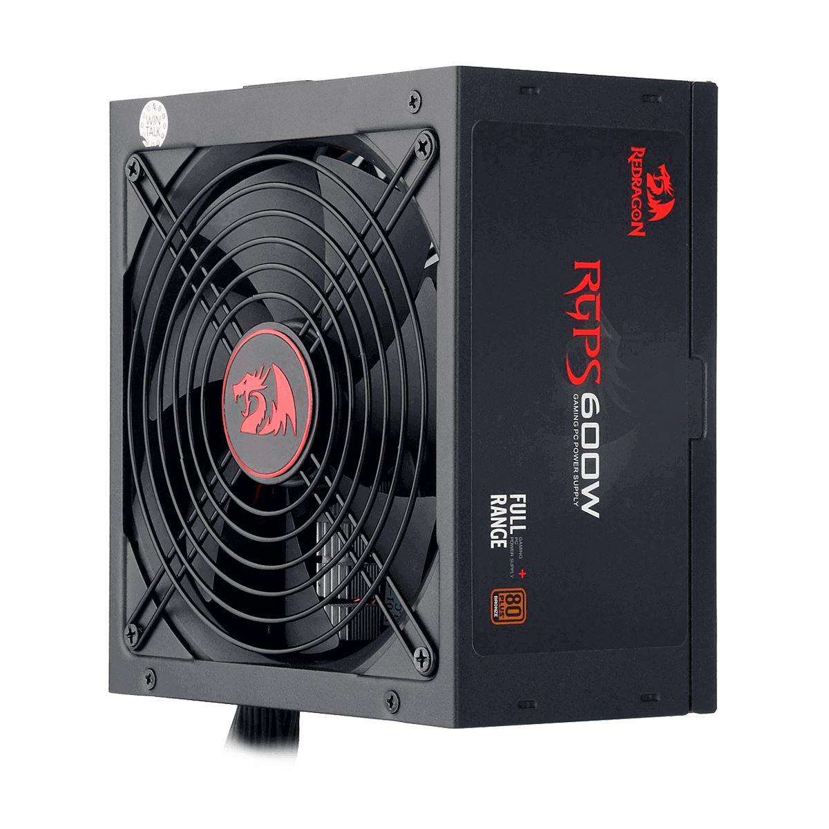 Fuente De Poder Gamer Redragon 600w 80 Plus Gc-ps002