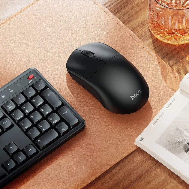 Mouse Inalámbrico Hoco Gm42 1600 Dpi Negro – imagen 2