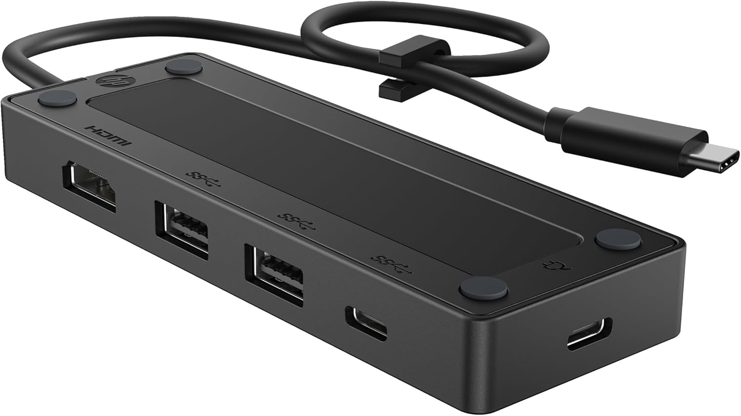 Adaptador Hub Travel Hp G3 Tipo C 5 en 1 Negro – imagen 5