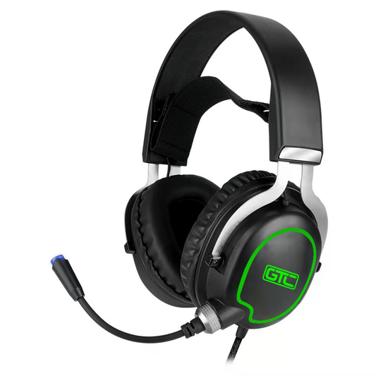 Audifono Gamer Gtc Hsg-610 Pc Ps4 Xbox Rgb Negro
