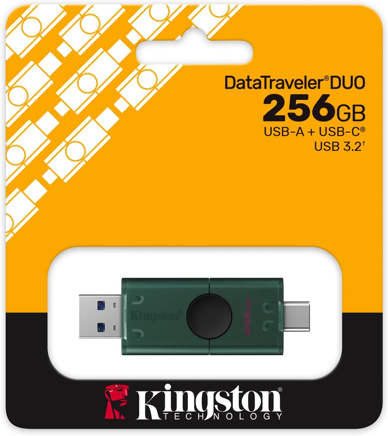 Pendrive Kingston Datatraveler Duo 256 Gb Usb 3.2 Verde – imagen 2