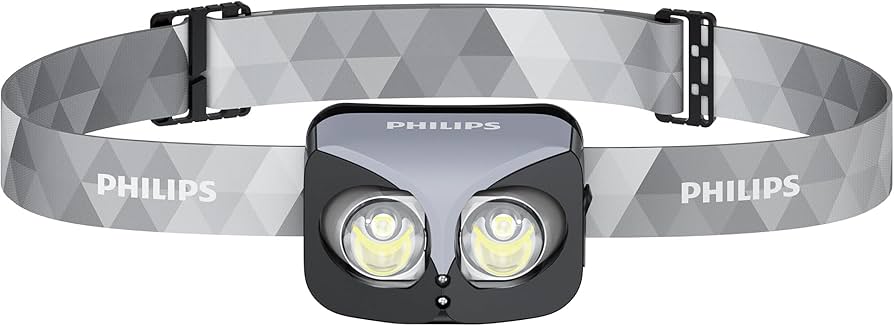 Linterna De Cabeza Philips SFL3342RH/56 450 Lumen Recargable Gris – imagen 2