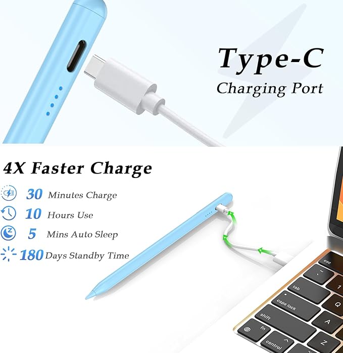 Lápiz Universal Stylus Pen Para Ios Android Windows Blanco – imagen 2