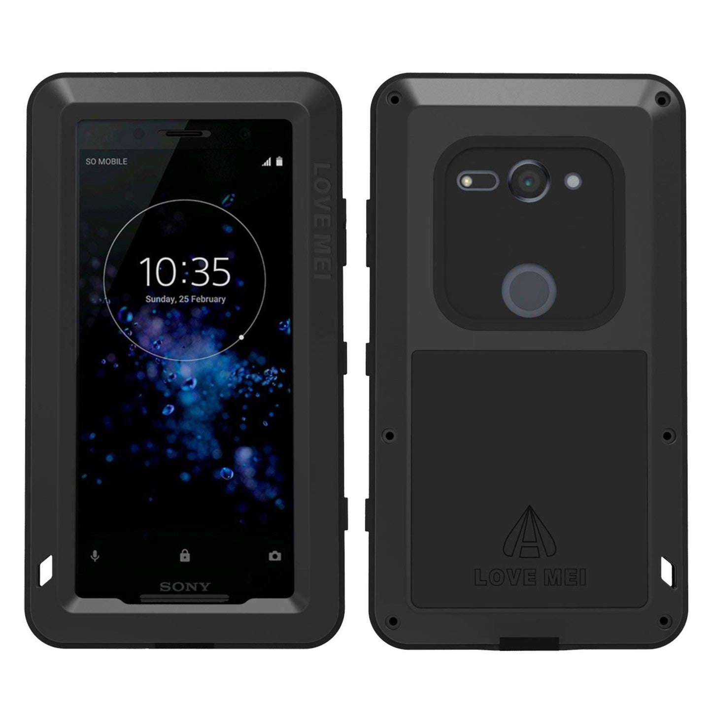 Sony Xperia Xz2 Compact Carcasa Love Mei Blindada – imagen 4