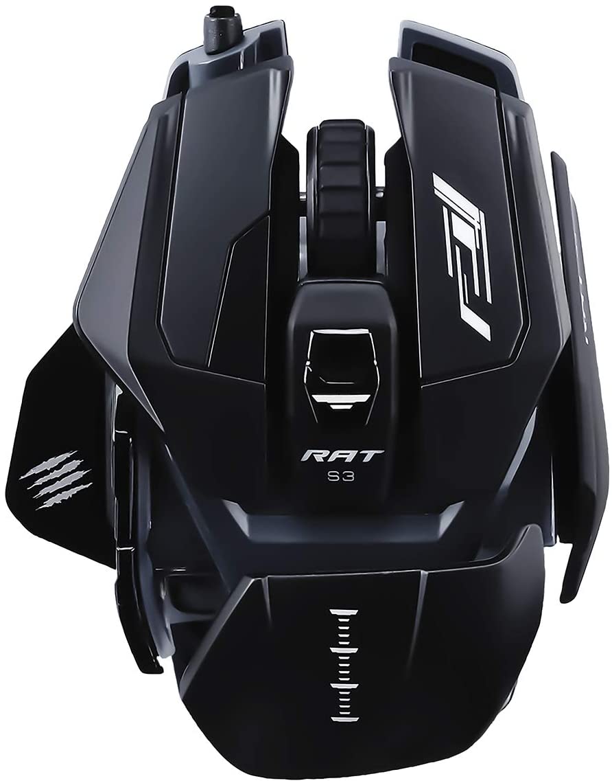 Mouse Gamer Mad Catz Rat Pro S3 7200 Dpi Negro – imagen 4
