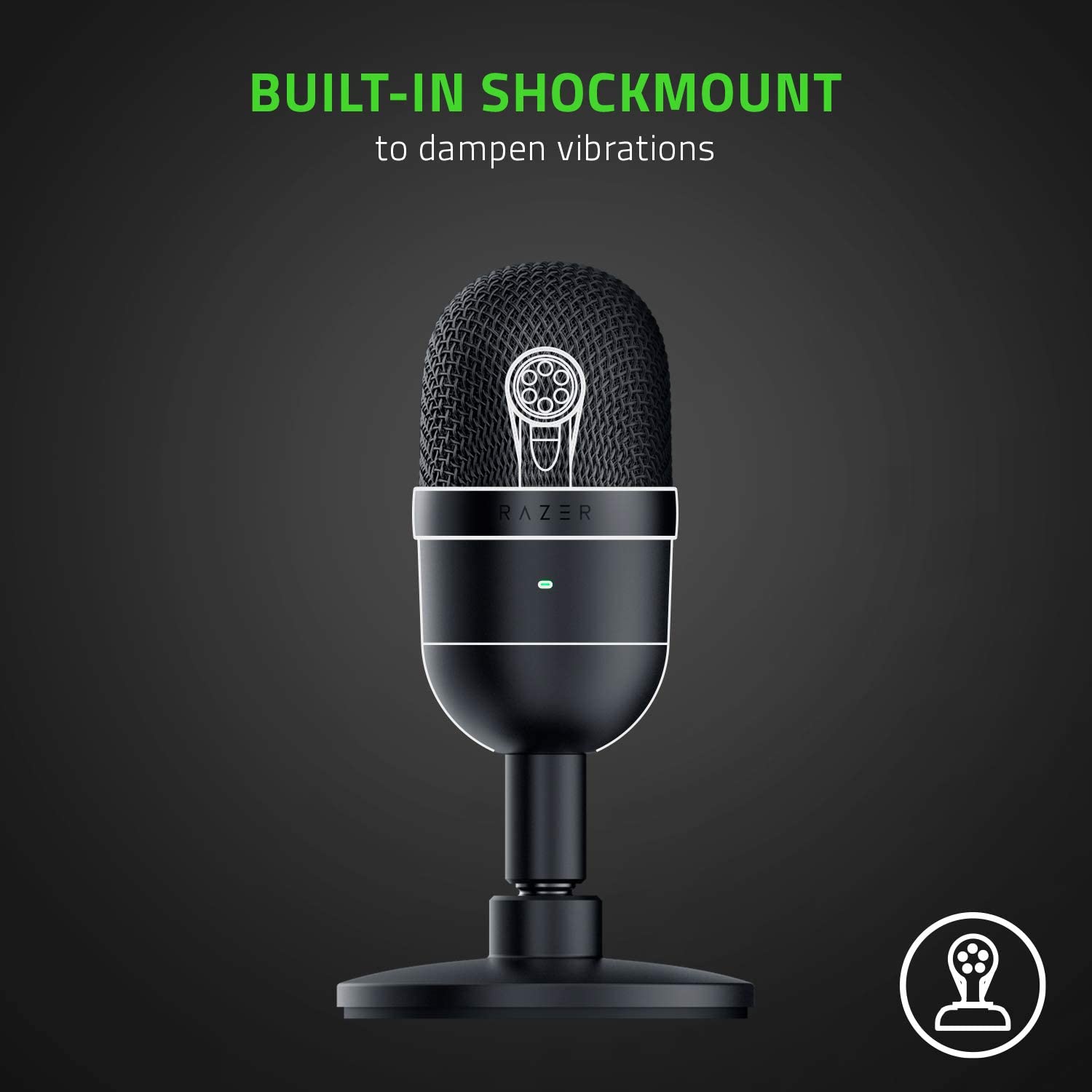 Micrófono Streamer Razer Seiren Mini Negro – imagen 5