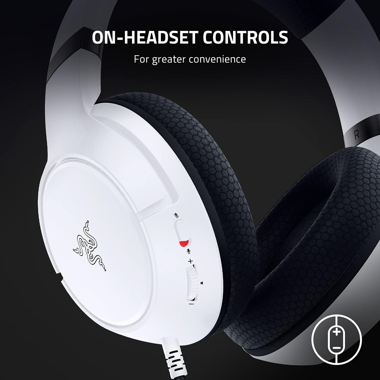 Audifono Gamer Razer Kaira X Xbox Blanco – imagen 2