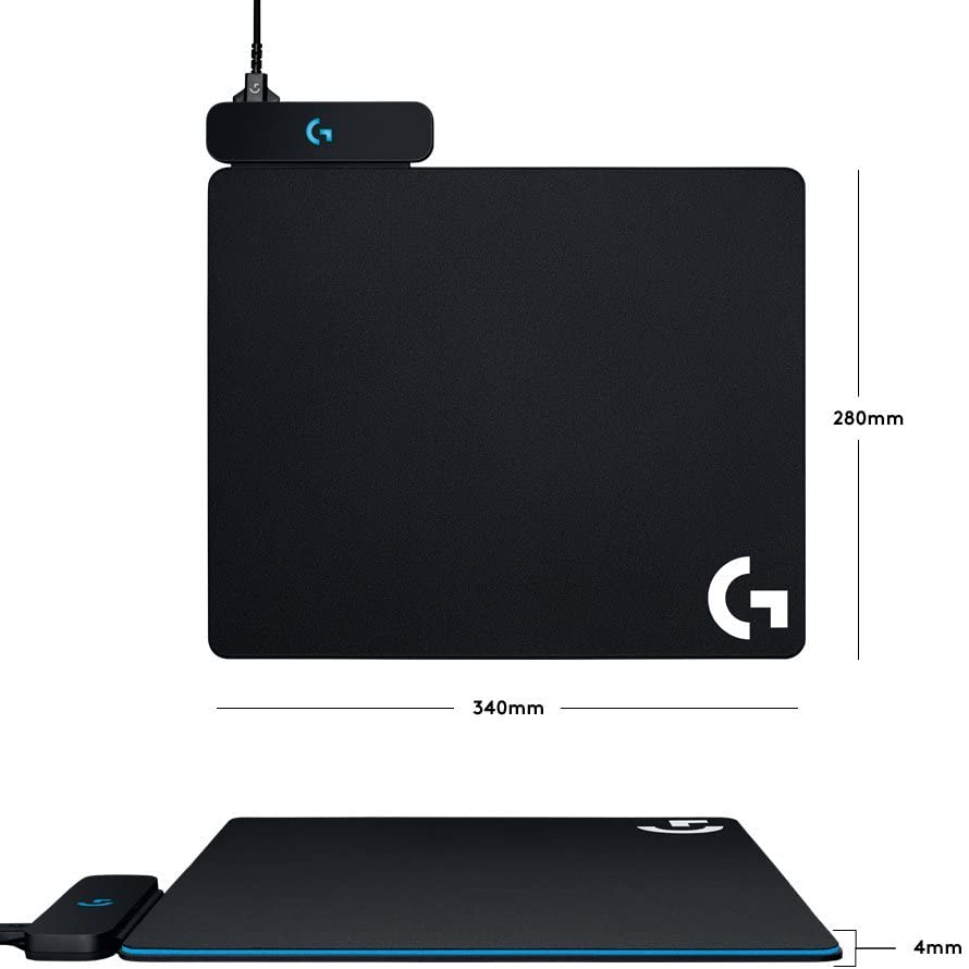 Mousepad Gamer Logitech Powerplay Carga Inalámbrica Negro – imagen 4