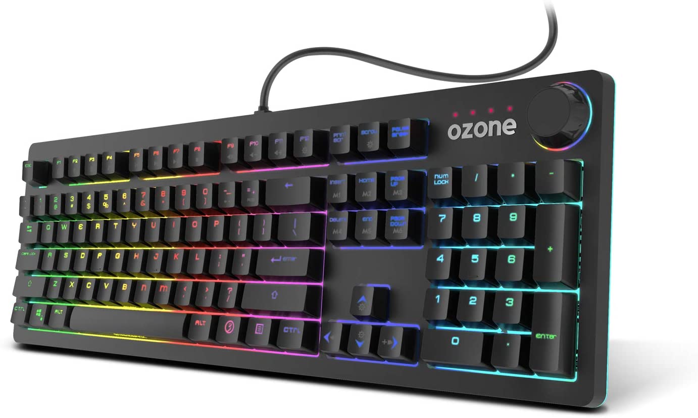 Teclado Gamer Mecánico Ozone Strikeback Rgb Negro – imagen 3