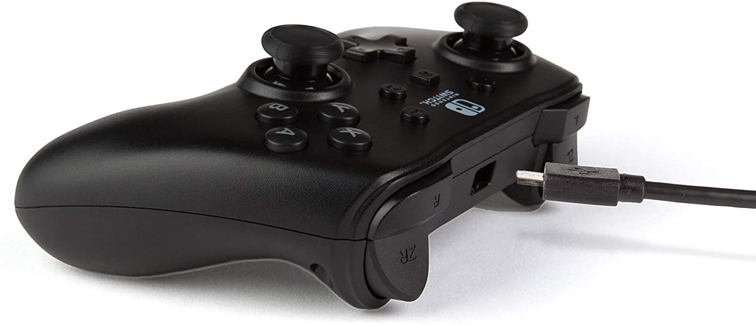 Control Alambrico Wired Powera Nintendo Switch Negro – imagen 5