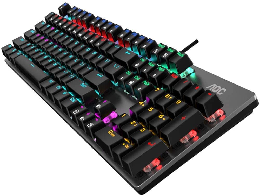 Teclado Gamer Mecanico Aoc Gk410 Gris – imagen 2
