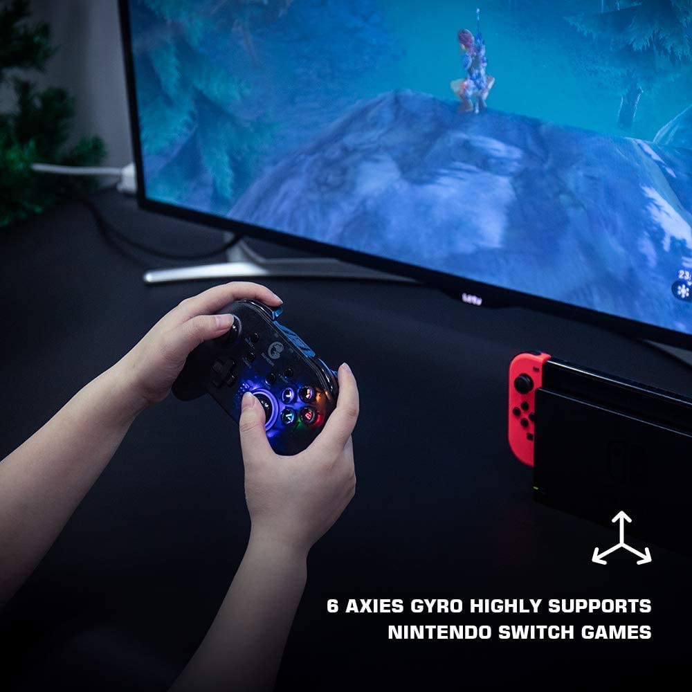 Control Joystick Bluetooth Gamesir T4 Pro Pc Mac Android Ios Switch Negro – imagen 4
