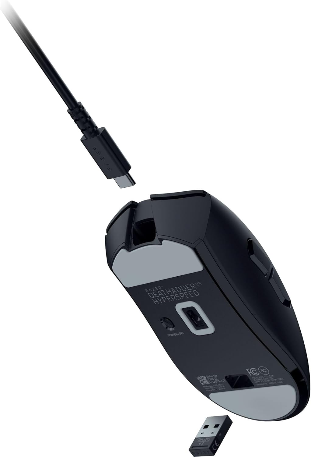 Mouse Gamer Razer Deathadder V3 HyperSpeed Negro – imagen 4
