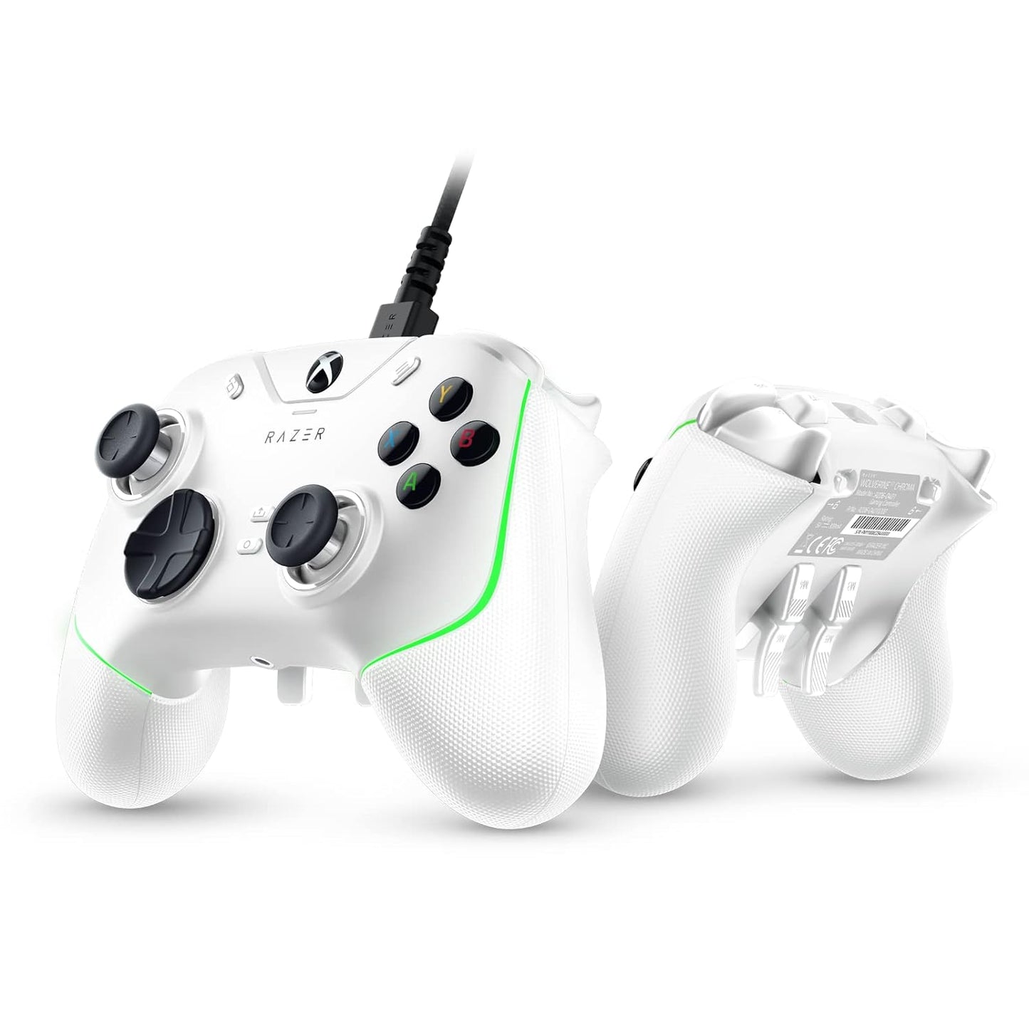 Control Joystick Razer Wolverine V2 Chroma Xbox One Series X/S Pc Blanco – imagen 5
