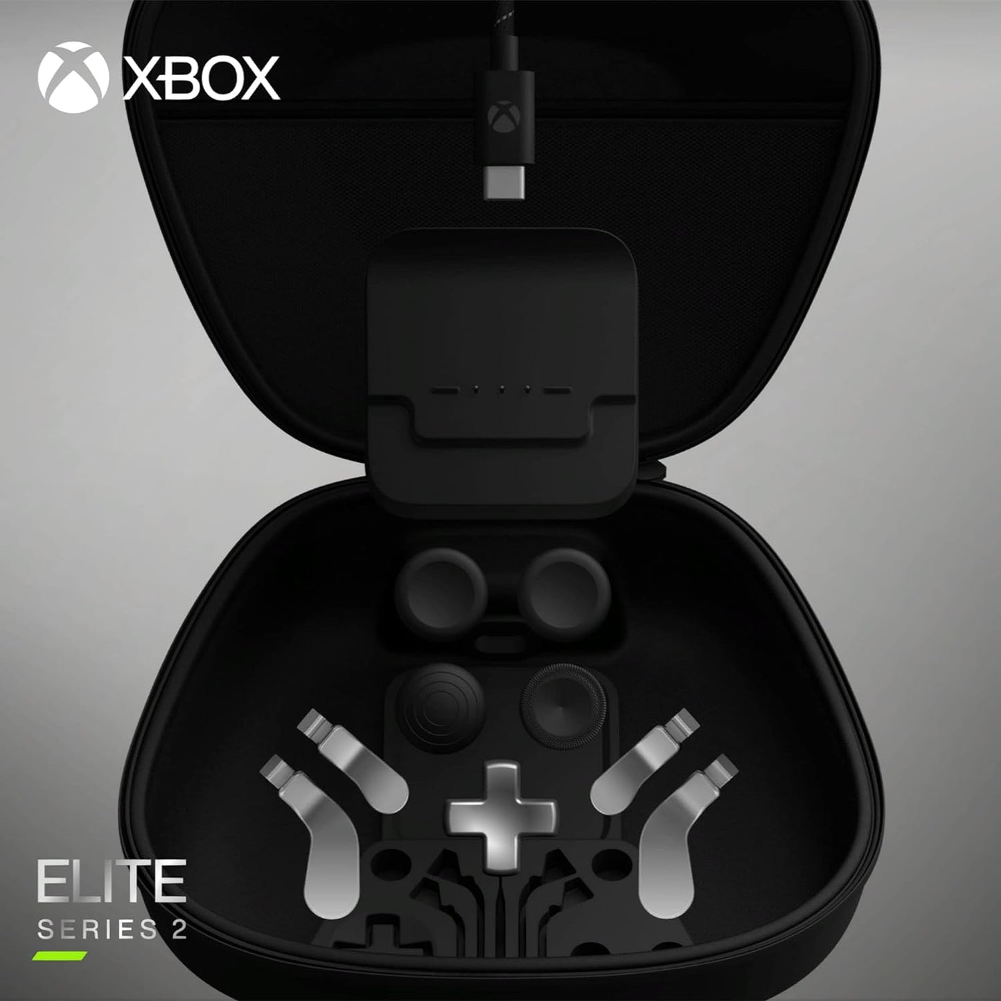 Estuche Transportador Xbox De Carga y Cable USB-C Negro – imagen 2