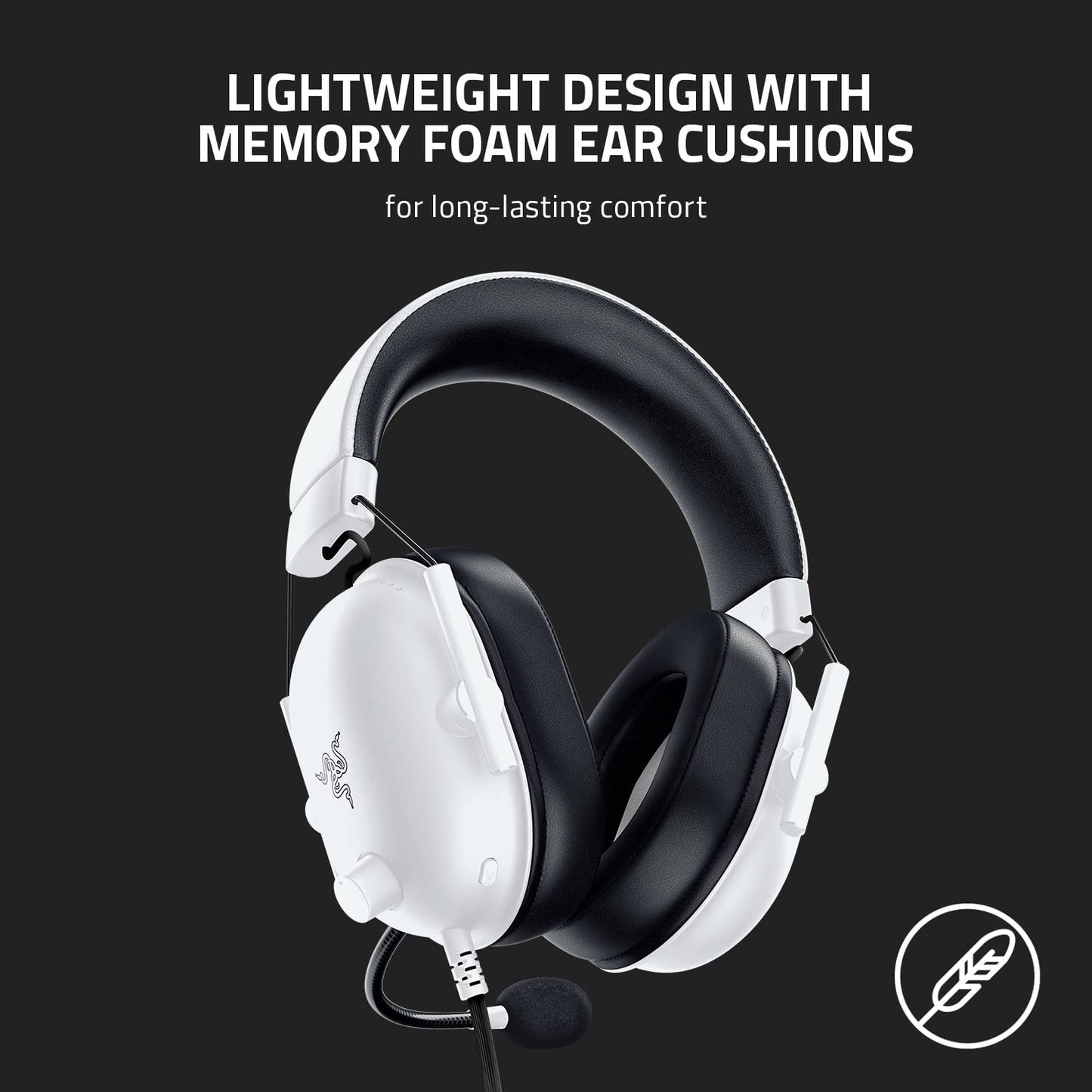 Audifonos Gamer Razer Blackshark V2 X Pc Ps4 Switch Blanco – imagen 2
