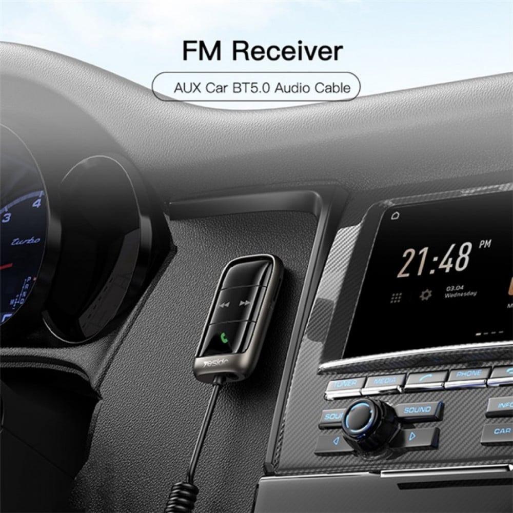 Receptor y Transmisor De Audio Bluetooth Yesido Yau32 Negro – imagen 2