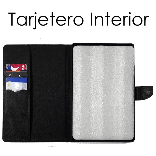 Carcasa Flip Cover Con Tarjetero Para Lenovo M10 Plus 3gn 10.6 2022 Negro – imagen 2