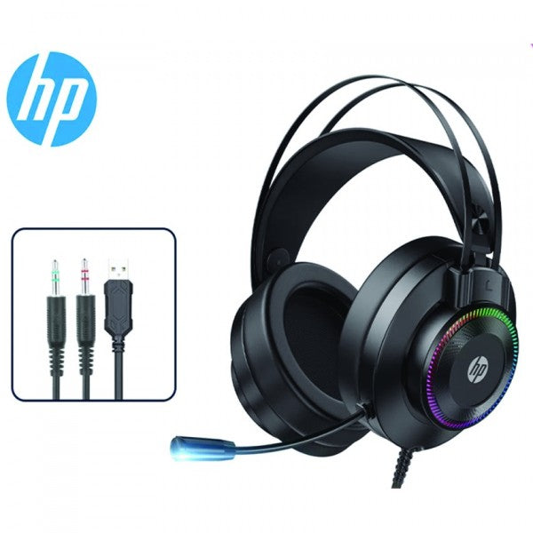 Audifonos Gamer Hp Gh10s Rgb Usb + 3.5mm Pc Negro – imagen 3