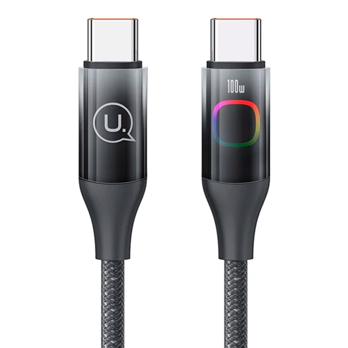 Cable Tipo C a Tipo C Usams Us-sj640 Trenzado 100w 1,2 Metros