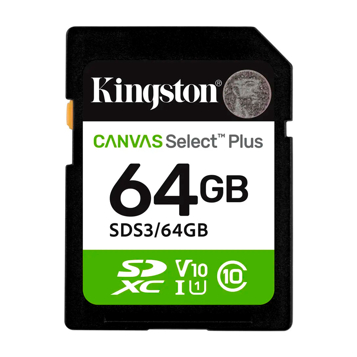 Memoria Tarjeta Sd Kingston Canvas Select Plus 64 Gb Clase 10