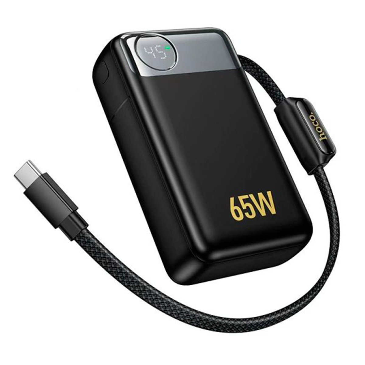 Powerbank Carga Rapida Hoco Q53 12000 Mah 65w Negro